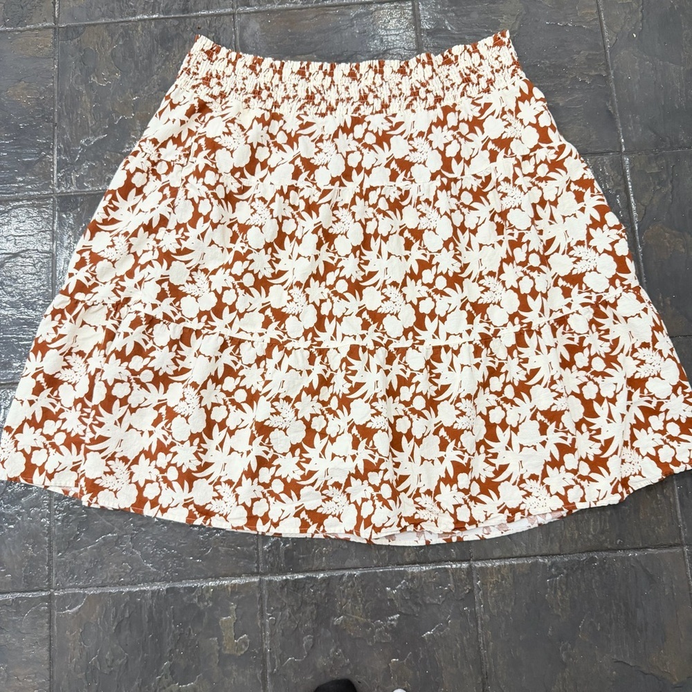 Universal Thread Floral Tiered Skirt Size 4X Boho Cottagecore - Picture 2 of 7